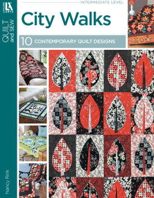 City Walks-10 Contemporary Quilt Designs (10 Contemporary Quilt Designs) by Nancy Rink, 9781609009656
