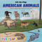 American Animals Fun Flaps by David Martin, Stephanie Mallon, 9781834041032