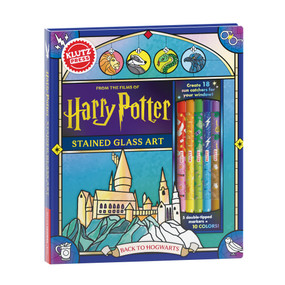 Harry Potter Stained Glass Back to Hogwarts by Editors of Klutz, 9798225035983
