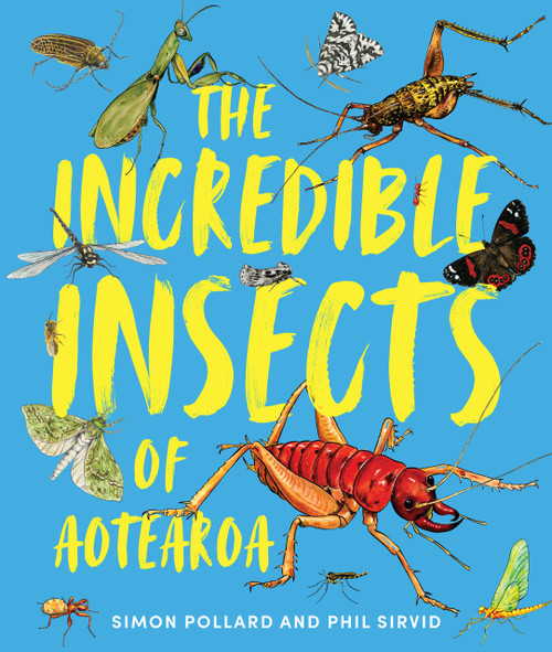 The Incredible Insects of Aotearoa by Simon Pollard, Phil Sirvid, 9781991072030
