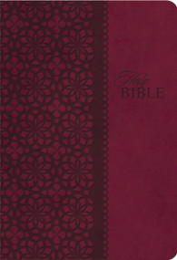 KJV Study Bible, Leathersoft, Red/Pink, Thumb Indexed, Red Letter (Second Edition) by Thomas Nelson, 9781401680336