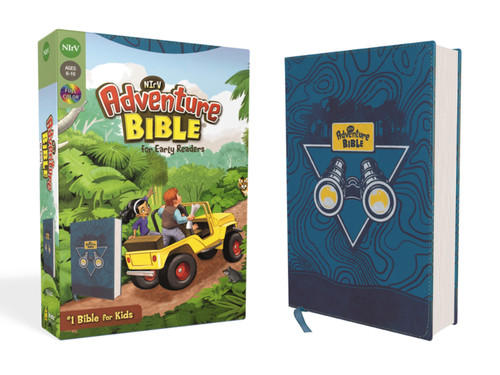 NIrV, Adventure Bible for Early Readers, Leathersoft, Blue, Full Color by Lawrence O. Richards, 9780310458791