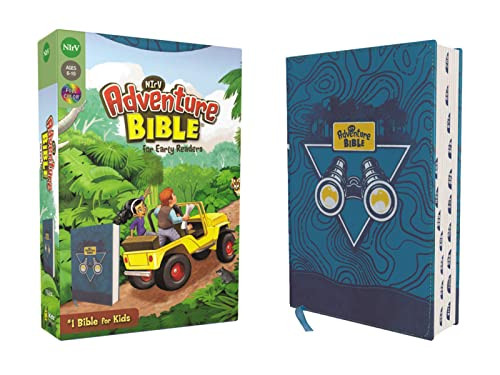 NIrV, Adventure Bible for Early Readers, Leathersoft, Blue, Full Color, Thumb Indexed Tabs by Lawrence O. Richards, 9780310461876