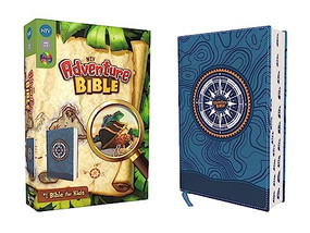 NIV, Adventure Bible, Leathersoft, Blue, Full Color, Thumb Indexed Tabs by Lawrence O. Richards, Zondervan, 9780310461883