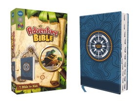 NIV, Adventure Bible, Leathersoft, Blue, Full Color, Thumb Indexed Tabs by Lawrence O. Richards, Zondervan, 9780310461883