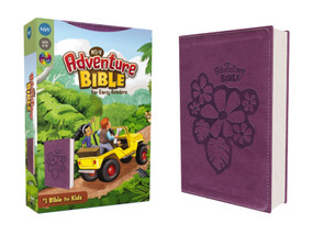 NIrV, Adventure Bible for Early Readers, Leathersoft, Purple, Full Color by Lawrence O. Richards, Zondervan, 9780310727446