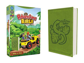 NIrV, Adventure Bible for Early Readers, Leathersoft, Green, Full Color by Lawrence O. Richards, Zondervan, 9780310727453