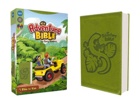NIrV, Adventure Bible for Early Readers, Leathersoft, Green, Full Color by Lawrence O. Richards, Zondervan, 9780310727453