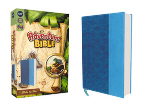 NIV, Adventure Bible, Leathersoft, Blue, Full Color - 9780310727521 by Lawrence O. Richards, Zondervan, 9780310727521