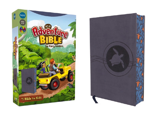 NIrV, Adventure Bible for Early Readers, Leathersoft, Blue, Full Color - 9780310745297 by Lawrence O. Richards
