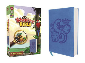 NKJV, Adventure Bible, Leathersoft, Blue, Full Color by Lawrence O. Richards, 9780310746027