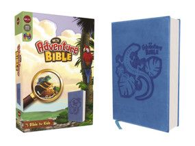 NKJV, Adventure Bible, Leathersoft, Blue, Full Color by Lawrence O. Richards, 9780310746027