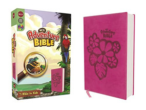 NKJV, Adventure Bible, Leathersoft, Pink, Full Color by Lawrence O. Richards, 9780310746515