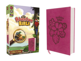 NKJV, Adventure Bible, Leathersoft, Pink, Full Color by Lawrence O. Richards, 9780310746515