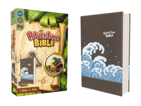 NIV, Adventure Bible, Leathersoft, Gray, Full Color Interior by Lawrence O. Richards, Zondervan, 9780310759164