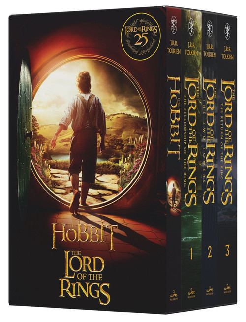 The Hobbit and The Lord of the Rings Boxed Set 25th Anniversary [Movie tie-in] by J.R.R. Tolkien, 9780063566217