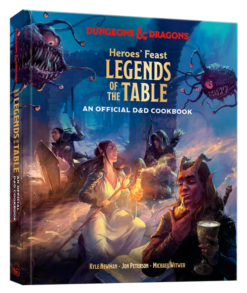 Heroes' Feast Legends of the Table (Dungeons & Dragons) (An Official D&D Cookbook) by Kyle Newman, Jon Peterson, Michael Witwer, Official Dungeons & Dragons Licensed, 9780593838273