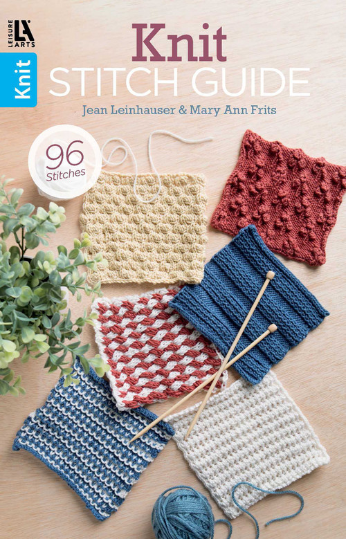 Knit Stitch Guide (96 Stitches) by Leisure Arts, 9781464707421