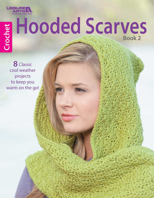 Hooded Scarves, Book 2 (8 Classic Cool Weather Projects to Keep You Warm on the Go!) by Lois J. Long, 9781464712098