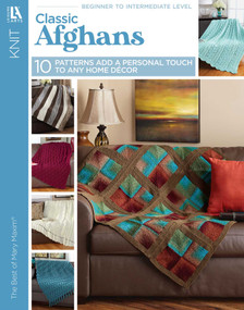 Knit Classic Afghans (10 Patterns Add a Personal Touch to Any Home Decor) by Leisure Arts, 9781464754371