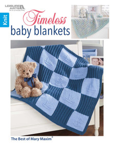 Timeless Knit Baby Blankets (The Best of Mary Maxim) by Leisure Arts, 9781464766619
