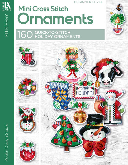 Mini Cross Stitch Ornaments (160 Projects) by Kooler Design Studio, 9781464778247