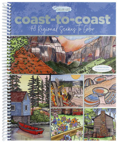Coast to Coast Coloring Book by Sharon H. Silverman, 9781464780684
