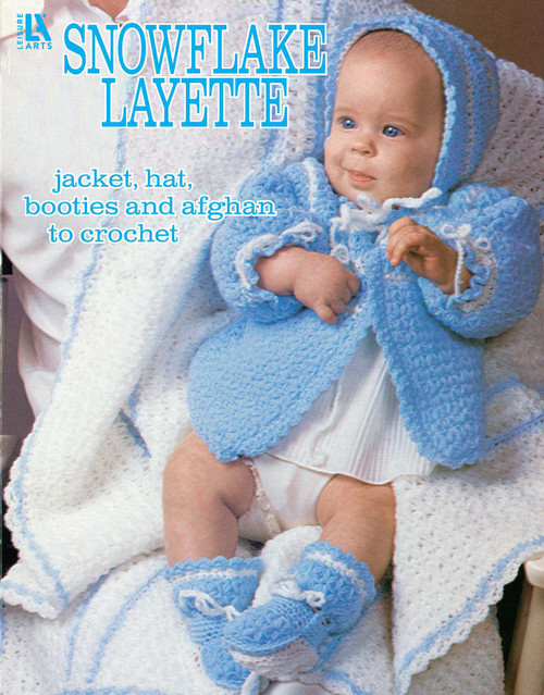 Snowflake Layette to Crochet (Jacket, Hat, Booties and Afghan to Crochet) by Kristin Omdahl, 9781464790522