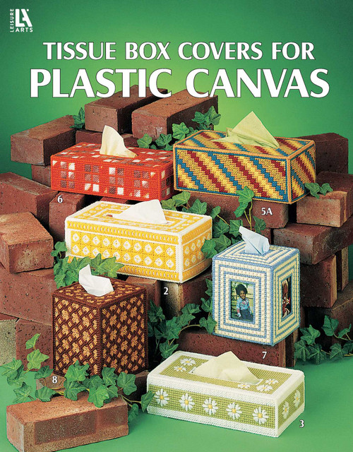 Tissue Box Covers for Plastic Canvas by Leisure Arts, 9781464790669