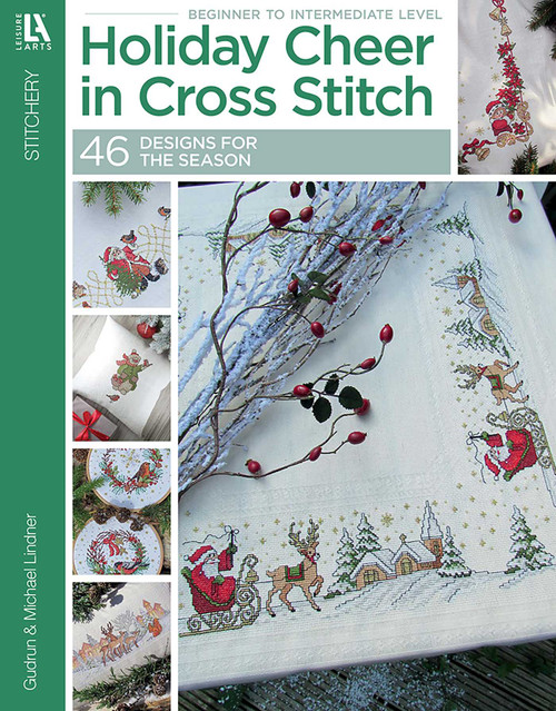 Holiday Cheer in Cross Stitch (46 Designs for the Season) by Michael Lindner, 9781464791178