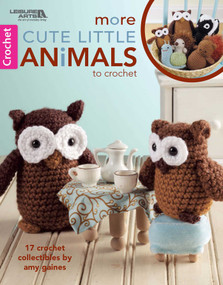 More Cute Little Animals To Crochet (17 Crochet Collectibles) by Amy Gaines, 9781609000387
