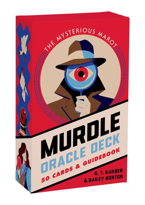 Murdle Oracle Deck (The Mysterious Marot-50 Cards & Guidebook) by G.T. Karber, Bailey Norton, 9781797241005