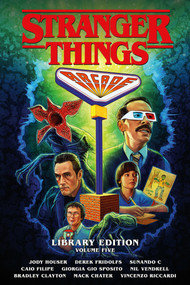 Stranger Things Library Edition Volume 5 (Graphic Novel) by Jody Houser, Derek Fridolfs, Caio Filipe, Sunando C, Giorgia Gio Sposito, 9781506755670