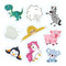 Farting Sloth (& Friends) Stickers (A Funny Sticker Book of Tooting Animals) by Editors of Ulysses Press, 9781646041558