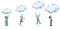 The Cloud (A Wordless Book about Dealing with Big Emotions like Fear, Grief, Loss, Sadness, and Anger) by Angelo Ruta, 9781646046270