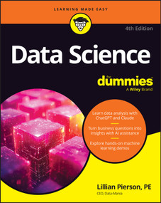Data Science For Dummies by Lillian Pierson, 9781394424085
