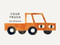 Your Truck ((A Board Book with Minimalist Illustrations That Explores Ownership, Imagination, and Perspective)) by Jon Klassen, Jon Klassen, 9781536248227