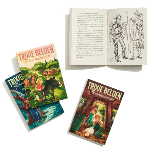 Trixie Belden Boxed Set #1-4 by Julie Campbell, 9780593904671