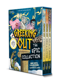 Greeking Out: The Epic Collection (Volumes 1-3, Boxed Set) (Greeking Out; Greeking Out: Heroes and Olympians; Greeking Out: Tales from the Underworld) by Kenny Curtis, Jillian Hughes, Javier Espila, 9798217231294