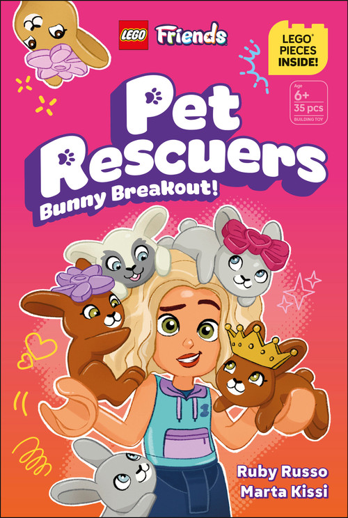 LEGO Friends Pet Rescuers Bunny Breakout! by Ruby Russo, Marta Kissi, 9798217305889