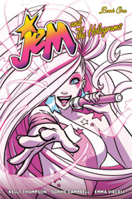 Jem and the Holograms Book One by Kelly Thompson, Sophie Campbell, Jen Bartel, Agnes Garbowska, Corin Howell, Rebekah Isaacs, Arielle Jovellano, Amy Mebberson, Emma Vieceli, 9798892159029