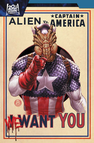Alien vs. Captain America by Frank Tieri, Stefano Raffaele, Mark Brooks, 9781302967369