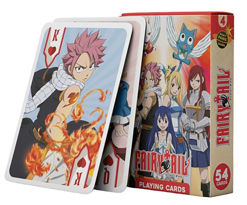 Fairy Tail - Playing cards by TOKYOPOP, 9781427885852