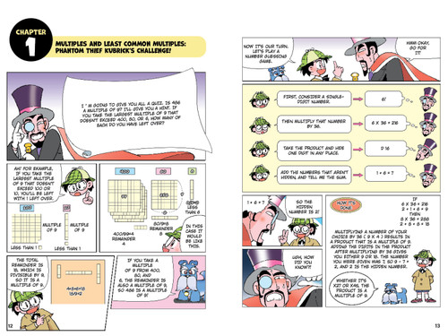 Manga Quest Mathematics: Math Adventures with Integers, Ratios, and More! by Shunji Kurosawa, 9781427885081