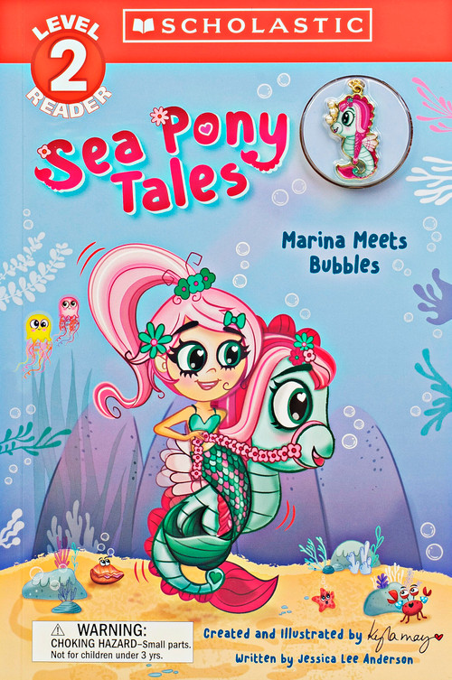 Sea Pony Tales #1: Marina Meets Bubbles by Jessica Lee Anderson, Kyla May, 9781546177746