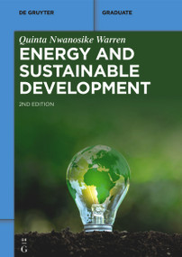 Energy and Sustainable Development - 9783111643274 by Quinta Nwanosike Warren, 9783111643274