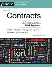 Contracts (The Essential Business Desk Reference) by Richard Stim, 9781413333848