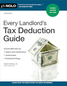 Every Landlord's Tax Deduction Guide by Stephen Fishman, 9781413333947
