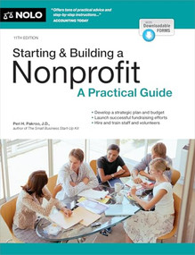 Starting & Building a Nonprofit (A Practical Guide) by Peri Pakroo, 9781413334142