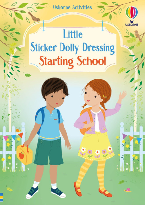 Little Sticker Dolly Dressing Starting School by Lizzie Mackay, Fiona Watt, 9781836050728